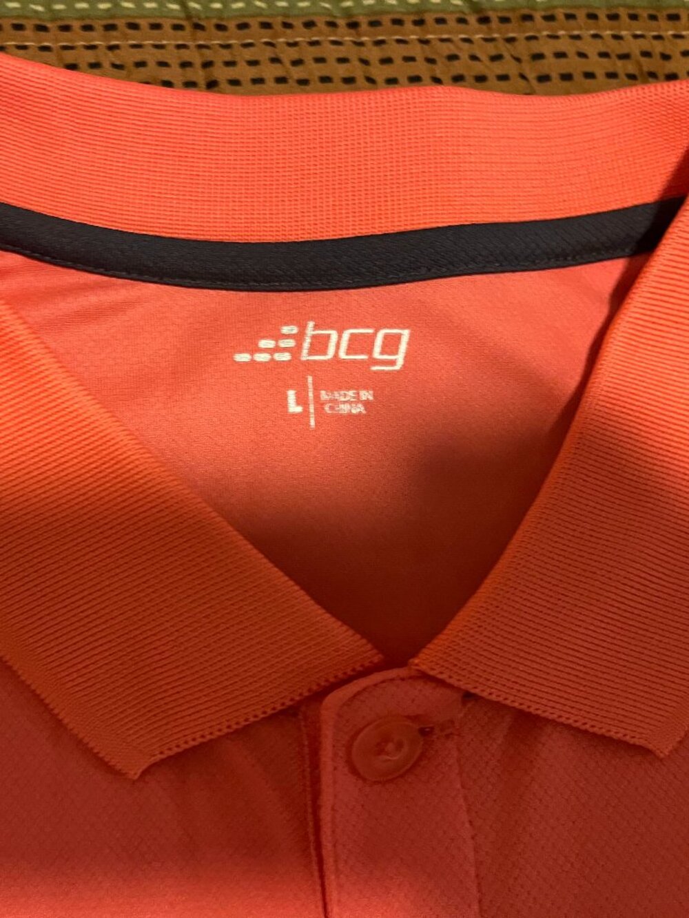 nice BCG pink polo style shirt - worn once